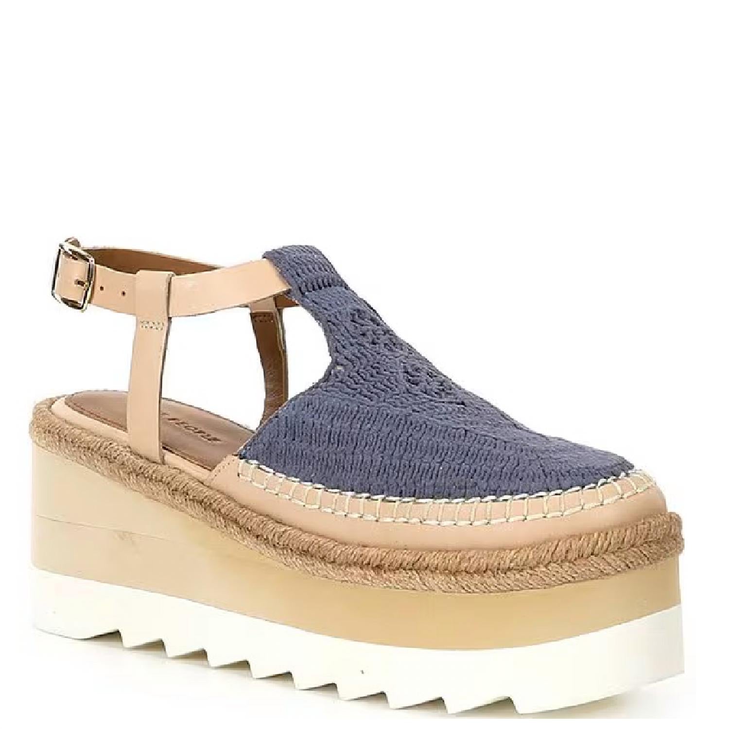 Free People - Women's Morning Crochet Platform Wedge Espadrilles