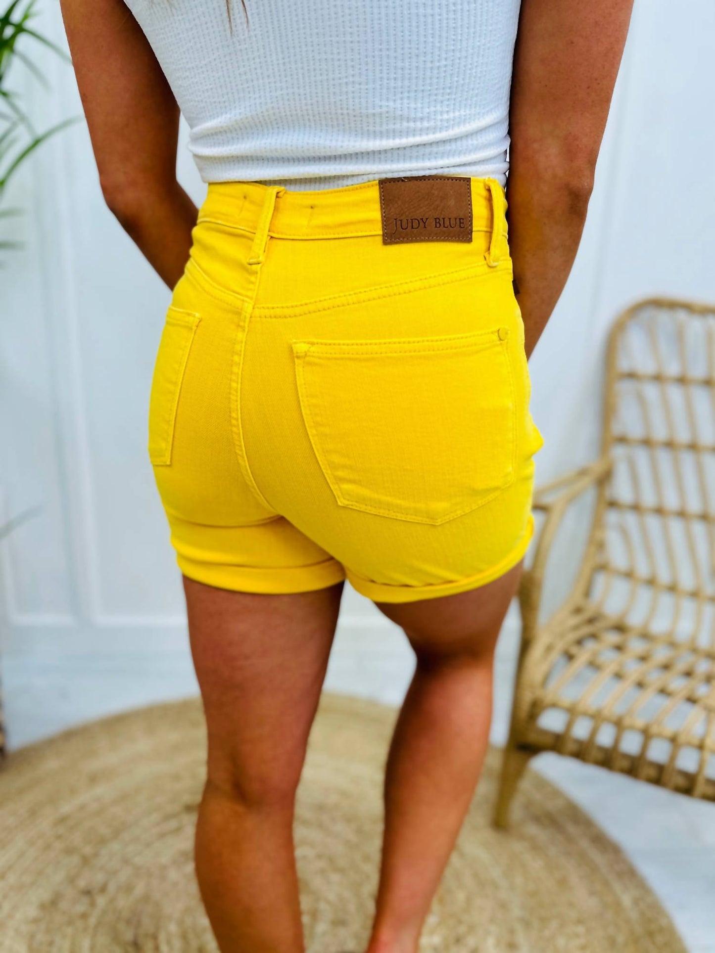 Judy Blue - Yellow Shorts