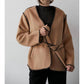 Crescent - Kendra Wool Blend Wrap Coat