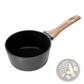 1.5 Qt Nonstick Saucepan with Lid and Wood Handle