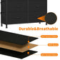 10 Drawer Dresser with Wood Top and Side Storage Hooks