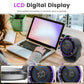 100 Speed Rechargeable Desk Fan with 120 Tilt 4000mah