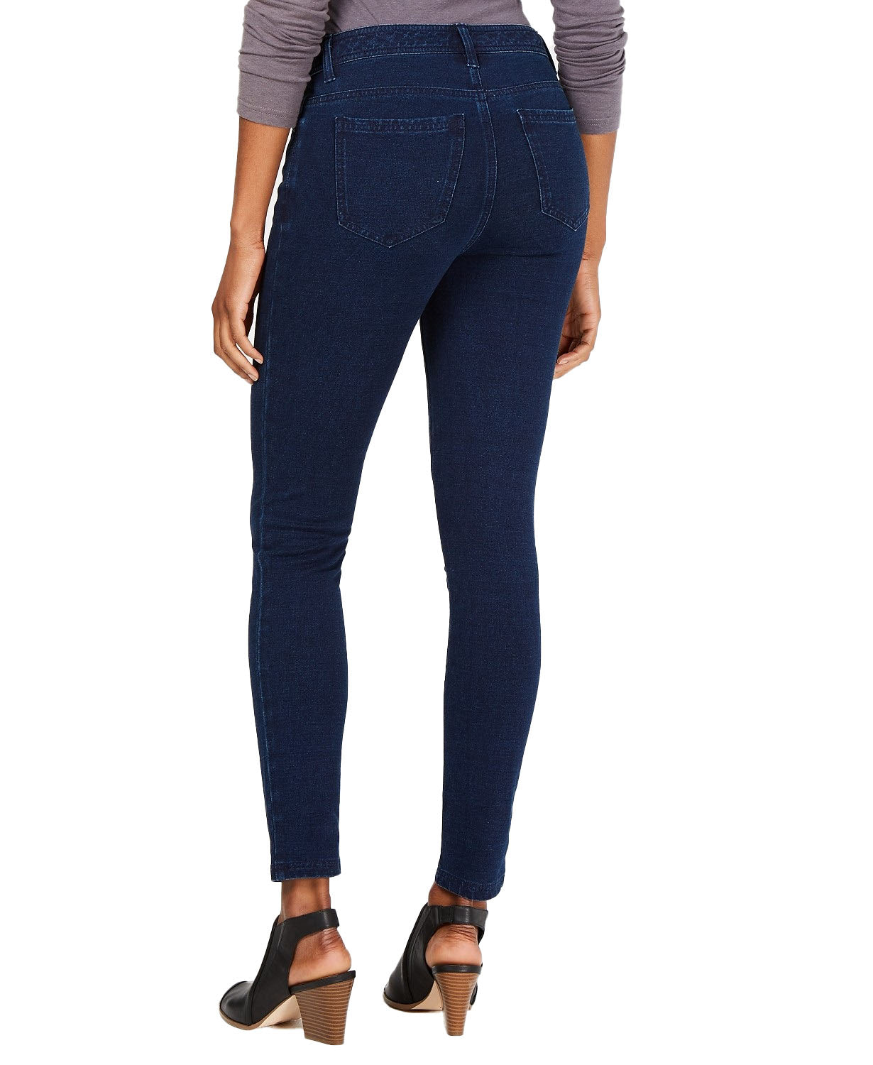 Style & Co Women's Ultra-Skinny Ponte Pants Galaxy Wash Size 10