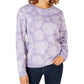 Karen Scott Women's Floral-Print Sweatshirt Lilac Size 2 Extra Large
