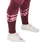 Ideology Women's Plus Size Tie Dyed Leggings Red Size 3 Extra Large