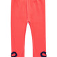 First Impressions Baby Girls Bow Trim Leggings Coral Size 3-6 Months