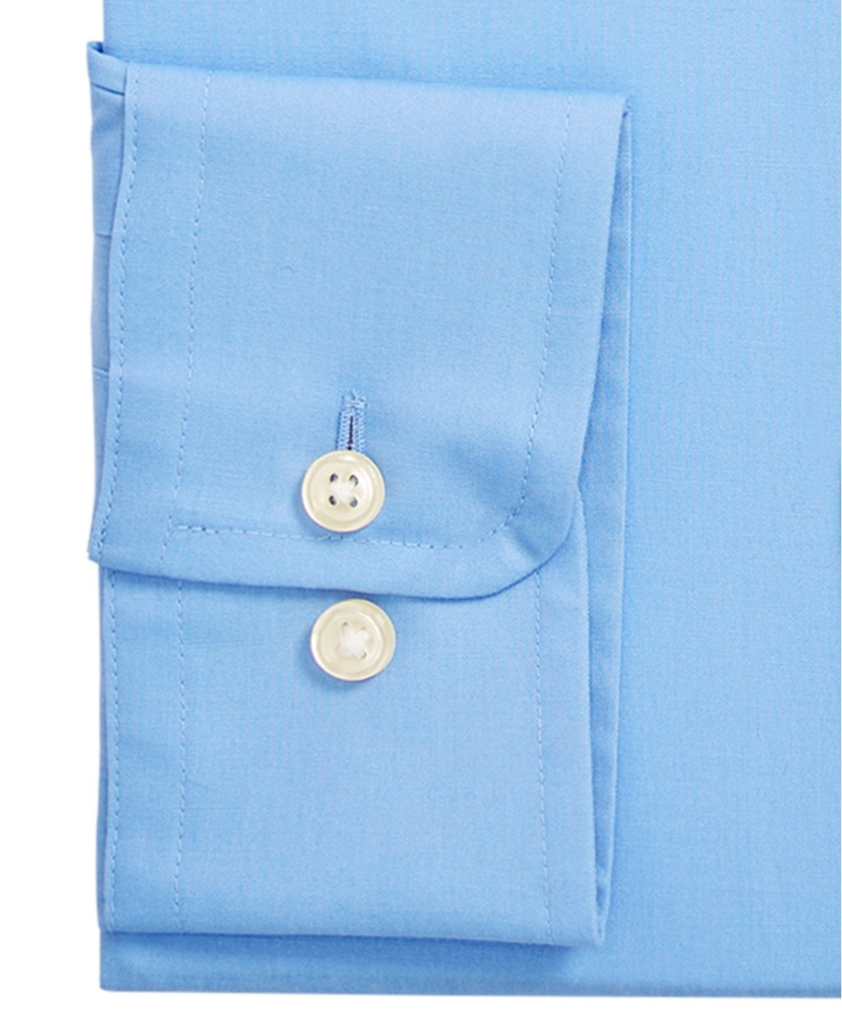 Club Room Men's Classic/Regular-Fit Solid Dress Shirt French Blue Size 16.5x32-33