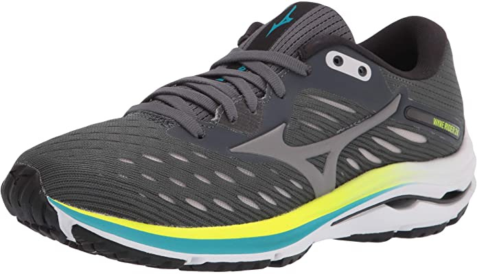 Mizuno Women's Wave Rider 24 Running Shoe Castlerock/Phantom