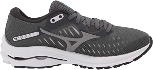 Mizuno Women's Wave Rider 24 Running Shoe Castlerock/Phantom