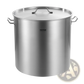 100qt Stainless Steel Stockpot with Strainer Basket