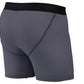 Saucony Men's Isofit Compression Brief, Gray Size X-Large