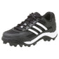 adidas Boy's Corner Blitz 7 J Low Football Shoes Black/White Size 4.5 Big Kid US