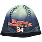 Boston Red Sox Mens Baseball Knit Beanie Cuffless Blue White David Ortiz 34