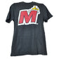 NBA '47 Brand Miami Heat Mens Adults Charcoal Gray Tshirt Tee Short Sleeve