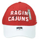 NCAA Adidas Louisiana Ragin Cajuns M540Z Red White Flex Fit Hat Cap