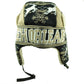 New Orleans Trapper Aviator Knit Beanie Fleece Nordic Hat Ear Flap City Beige
