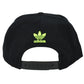 NCAA Adidas Kansas Jayhawks NK55Z Snapback Black Neon Logo Hat Cap Flat Bill