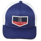 Proseries PGA Tour Golf Professional Mesh Peacoat White Snapback Adult Hat Cap