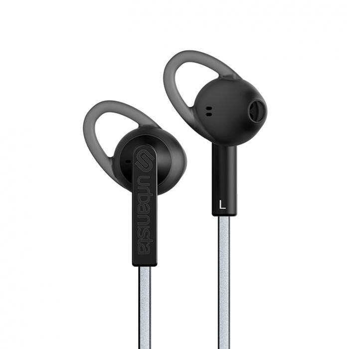 Urbanista Rio Sport Earphones with GoFit Silicone Wings, Remote and Mic