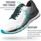361 Degrees Unisex Meraki 3 Running Shoe White/Scuba Blue Size 12 D(M) US