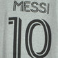 MLS Inter Miami Lionel Messi #10 Gray Sports Soccer Futbol Men Tshirt Tee