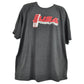 USA Powerlifting Gym Weight Charcoal Crew Neck Short Sleeve Tshirt Tee