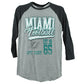 NFL Miami Dolphins Football Est. 1965 Mid Sleeve Womens Ladies Tshirt Tee