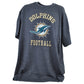 NFL Miami Dolphins Football Short Sleeve Adults Men Navy Heather Tshirt Tee