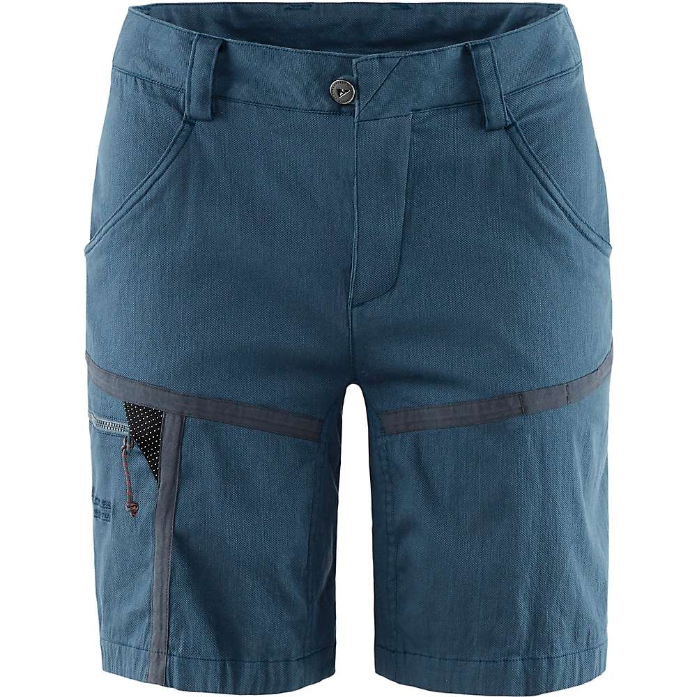 klattermusen-womens-gefjon-shorts-midnight-blue