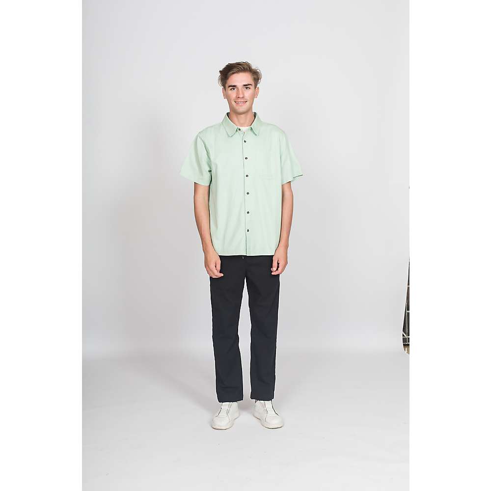Roamers Men's Vaughn Short Sleeve Shirt - Seafoam