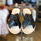 Free People - Women's Leather Crisscross Rio Vista Slides