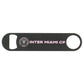 MLS Inter Miami CF Futbol Soccer 2 Sided Bottle Opener Black Pink Fan Sports