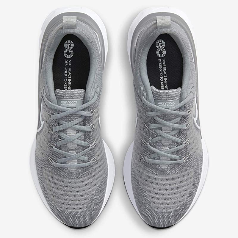 Nike Women's React Infinity Run FK 2 Running Shoes Gray Size 6 B(M) US