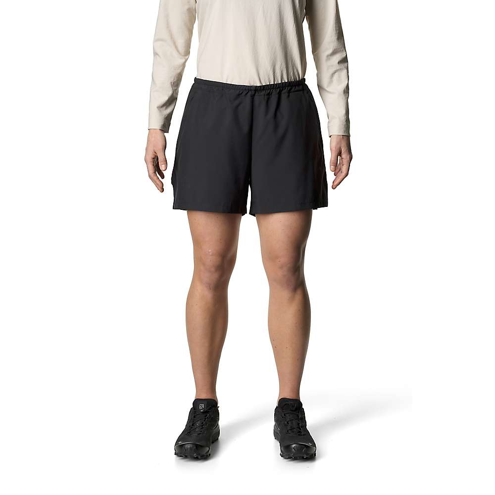 Houdini Women's Pace Wind Shorts - Medium True Black