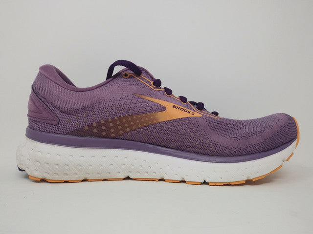 Brooks Women's Glycerin 18 Running Shoes Valerian/Jewel/Cantaloupe Size 10 B(M) Us