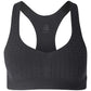 Lume Six Alta Womens Medium Support Sports Bra Black XS