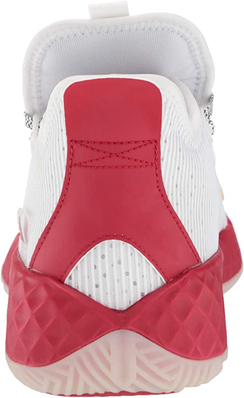adidas Men's Coll3ctiv3 2020 Low Basketball Shoes White/Power Red Size 7.5 D(M) US