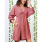 Ninexis - Deep V-Neck Dress