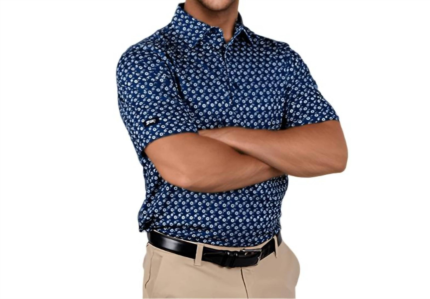 2Putt - Floral Performance Golf Shirt Polo
