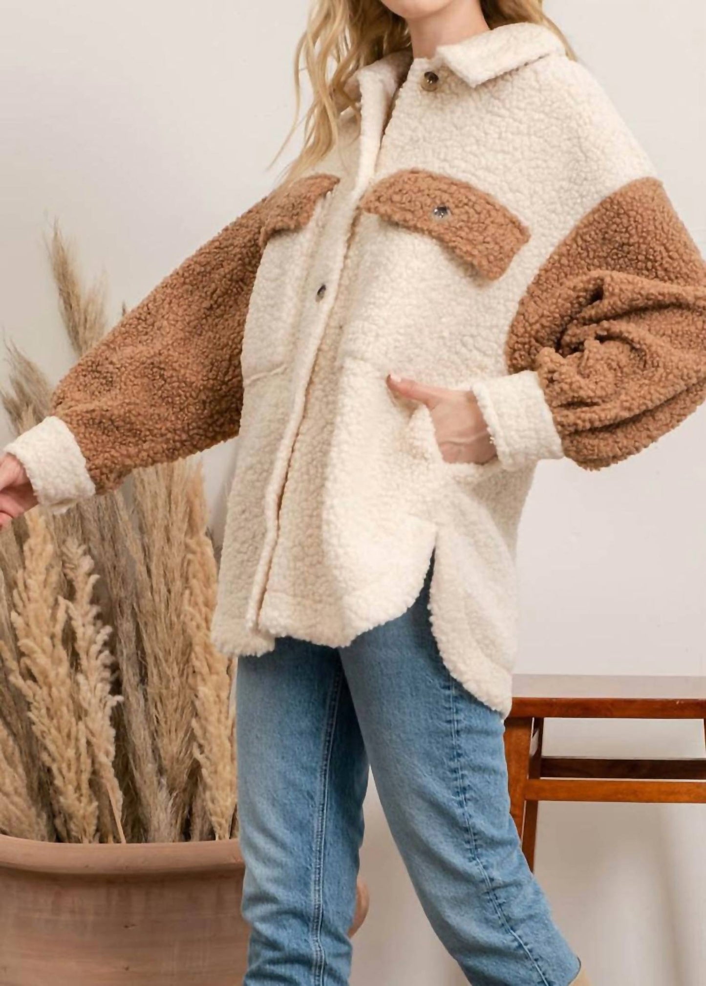 Blu Pepper - Mount Sherpa Jacket