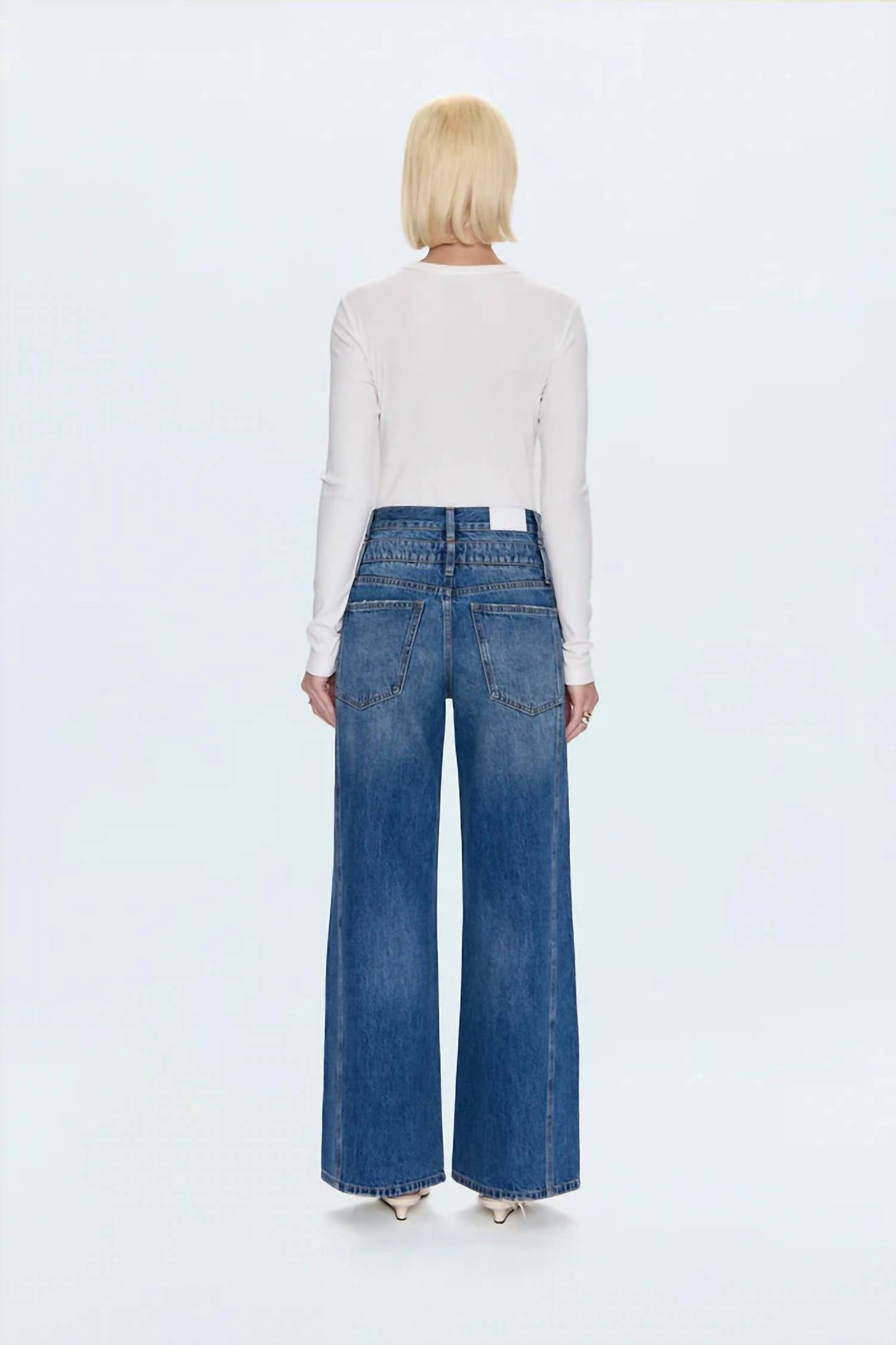 Pistola - Caleb High Rise Stacked Waist Jeans