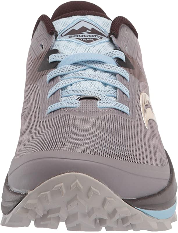 Saucony Women's Peregrine 11 Trail Running Shoes Zinc/Sky/Loom