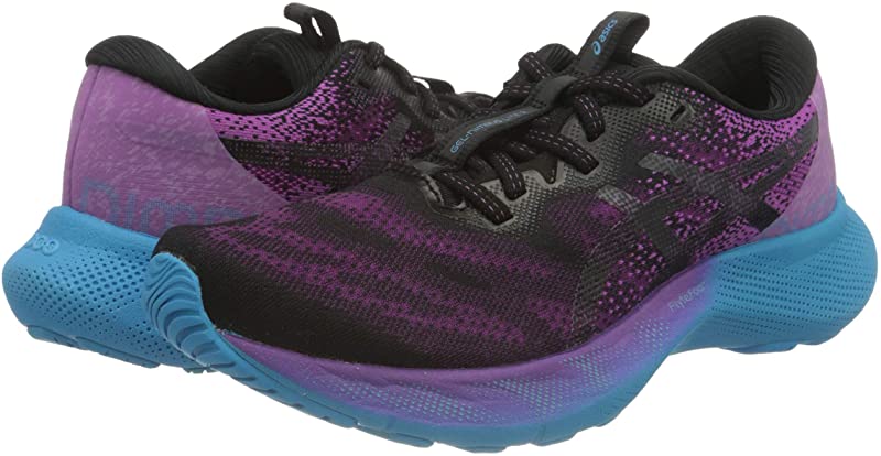 ASICS महिलाओं के जेल-निम्बस लाइट 2 रनिंग शूज़ डिजिटल ग्रेप/ब्लैक