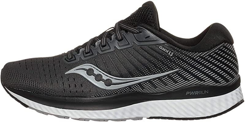 Saucony वीमेन गाइड 13 रनिंग शूज़ ब्लैक साइज़ 6 D(W) US
