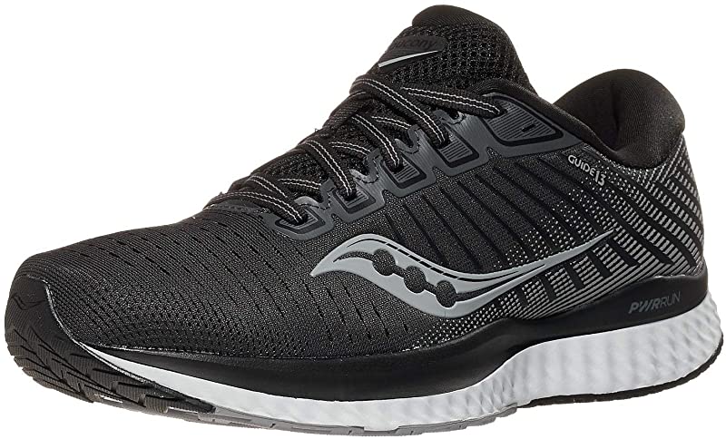 Saucony वीमेन गाइड 13 रनिंग शूज़ ब्लैक साइज़ 6 D(W) US