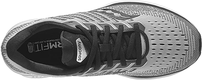 Saucony महिलाओं के राइड 13 रनिंग शूज़ ग्रे आकार 12 D(W) यूएस