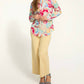 Fdj - Classic 1/5 Floral Top