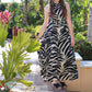 Lusana - Wren Printed Maxi Dress
