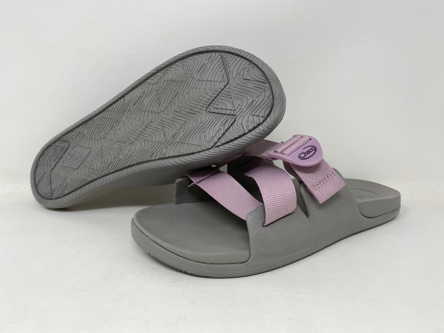 Chaco Women's Chillos Slide Sandal Solid Mauve Size 5 B(M) Us