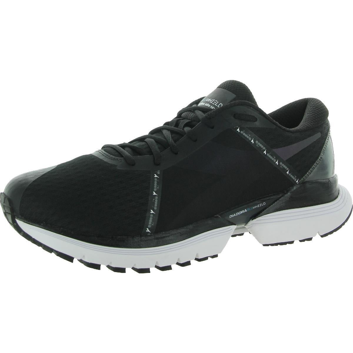Diadora Men's Mythos Blushield Elite Hip Running Shoes Black Size 9 D(M) US